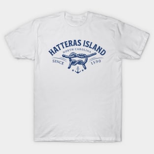 Hatteras Island, NC Beach Knot Summer Vacation T-Shirt